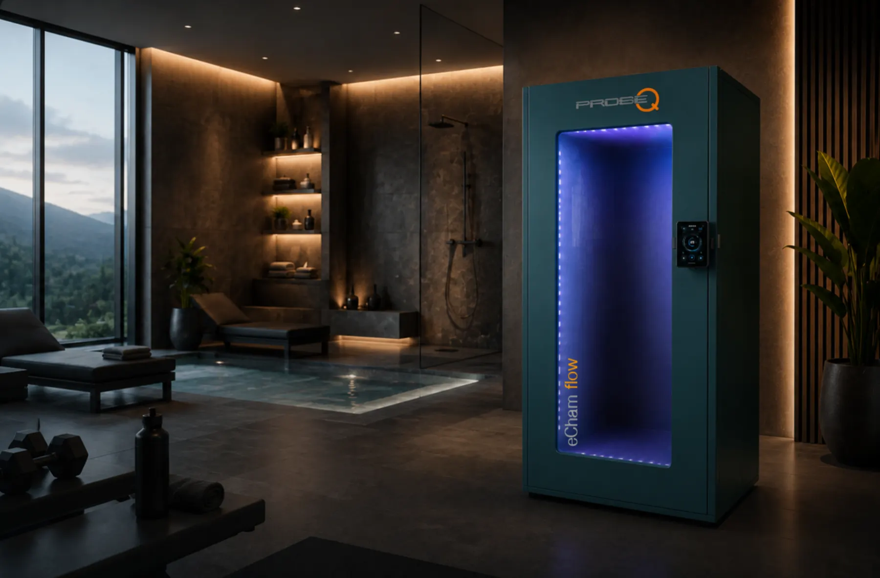Κρυοθάλαμος eCham flow σε premium spa